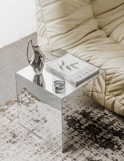 Mirror Cube Coffee Table