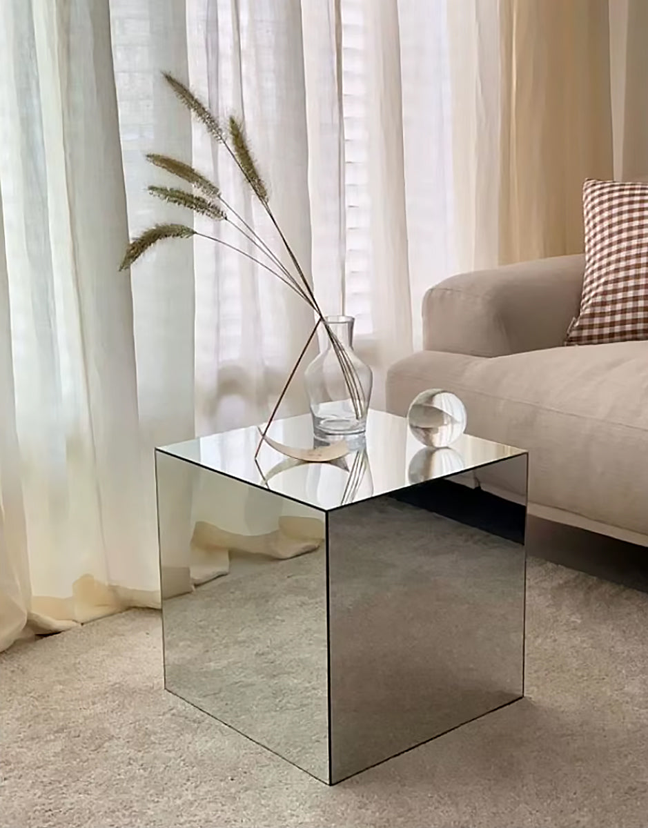 Mirror Cube Coffee Table