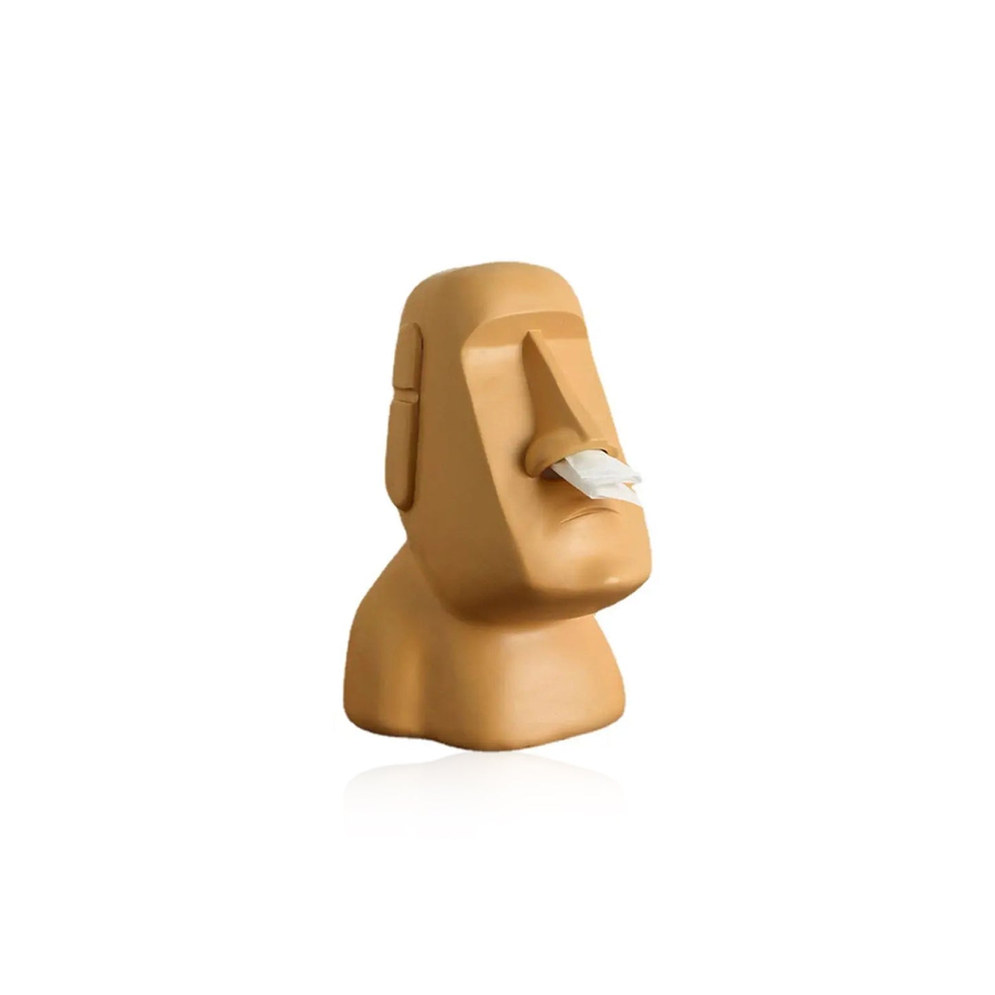 Moai Stone Statue Tissue Holder