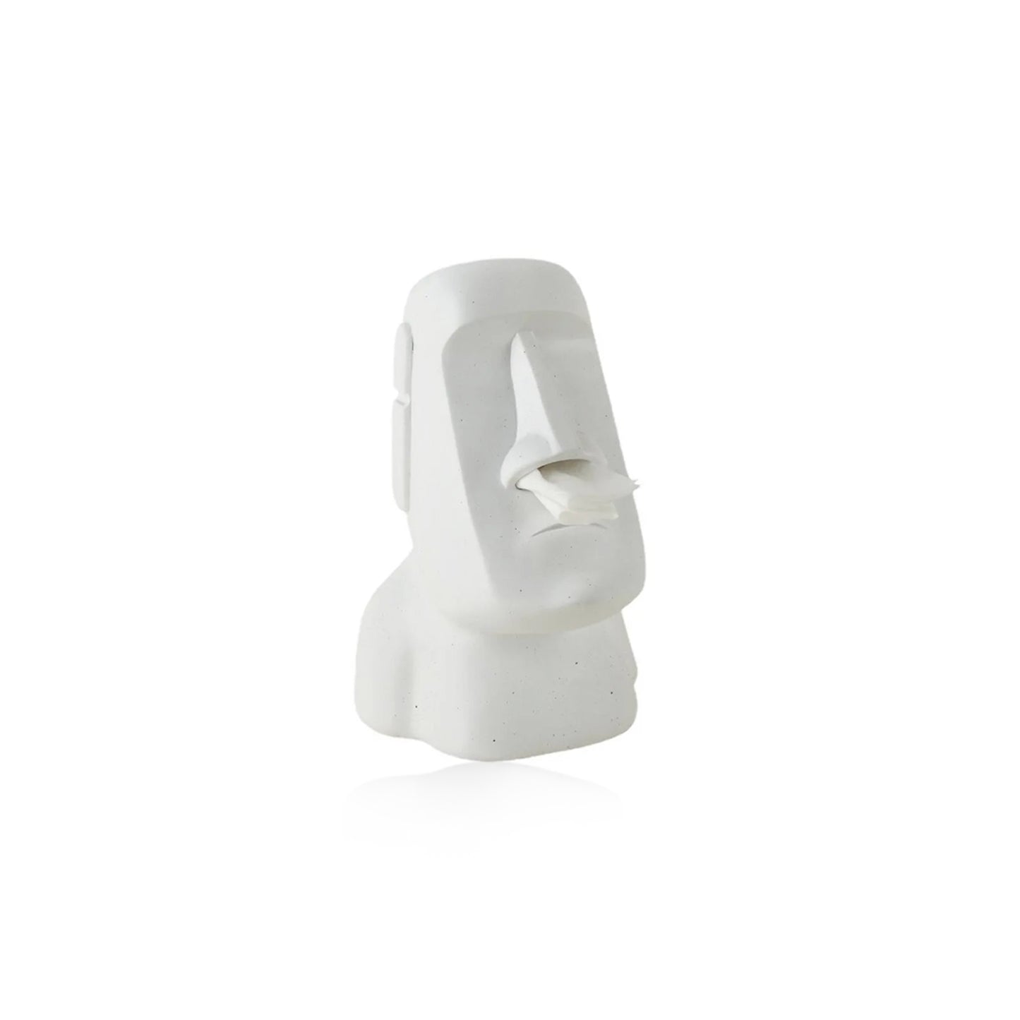 Moai Stone Statue Tissue Holder