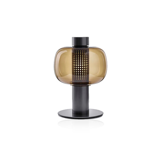 Modern Design Luxury Hotel Style Dot Pattern Glass Table Lamp