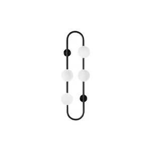 Lampe murale moderne de style hôtelier avec luminaire sur rail