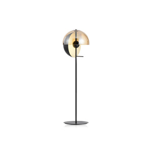 Glass Half Dome Floor Lamp