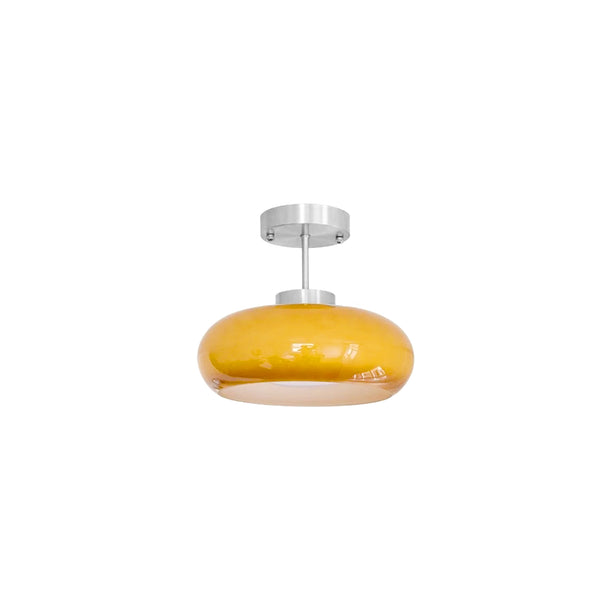 Lampe de plafond suspendue en verre nordique