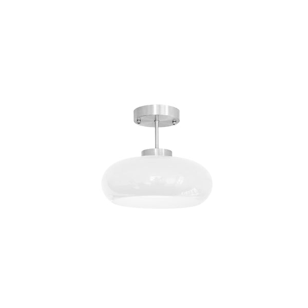 Lampe de plafond suspendue en verre nordique