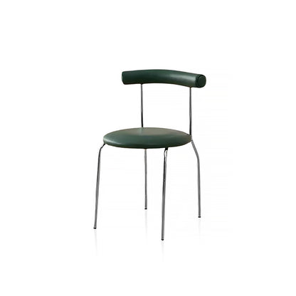 Nordic Minimalistic Low Profile Metal Frame Chair