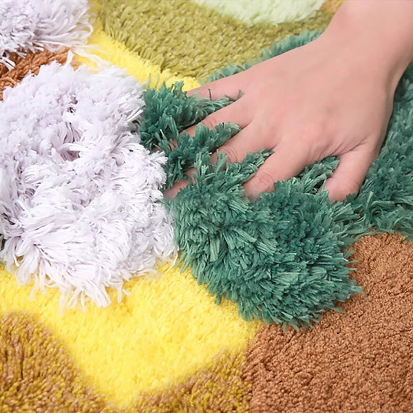 Nordic Moss Winter Lake Tundra Rug