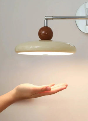 Nordic Retro Ball Top Folding Wall Plug & Fixture Lamp