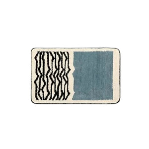 MokoMoko Nordic Style Abstract Hand-Crafted Bath Mat
