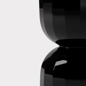 Nordic Textured Hourglass ABS Stool