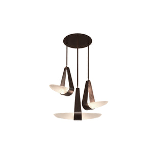 Nordichome Leather Strap Floating Chandelier