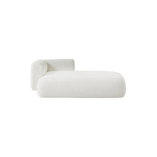 Cream Lounge Chaise Sofa