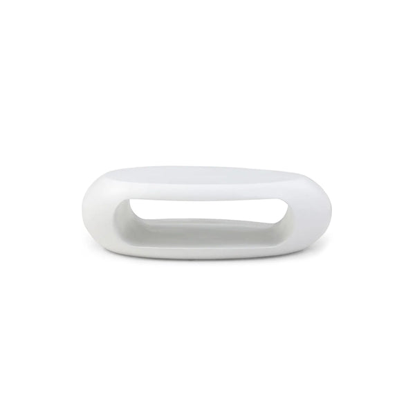 Oval Fiberglass Coffee Table
