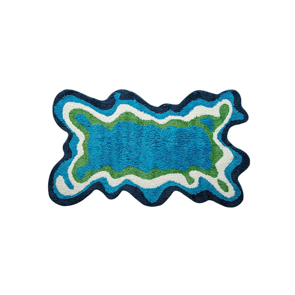 Alfombra retro psicodélica