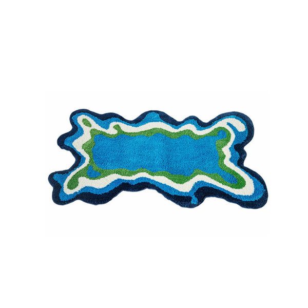 Alfombra retro psicodélica