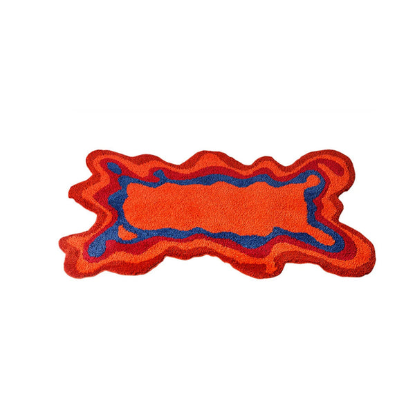 Alfombra retro psicodélica