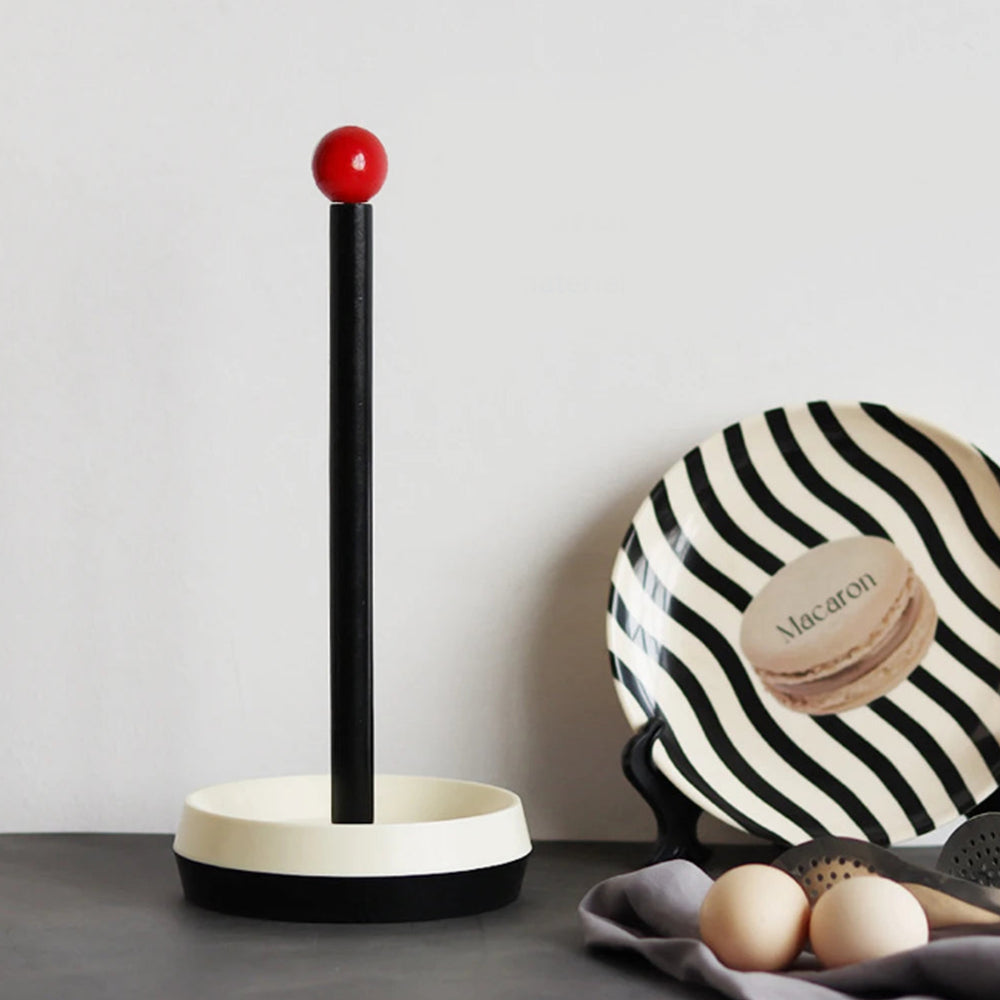 Red Ball Paper Towel Holder
