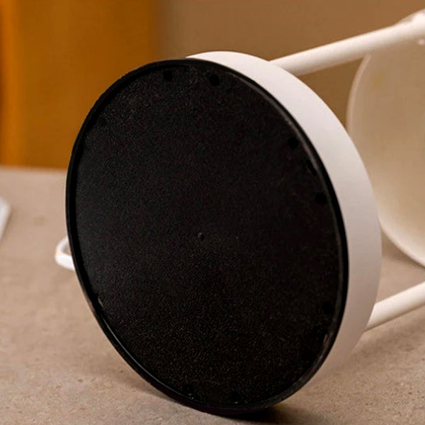 Chauffe-bougie moderne avec boule rouge