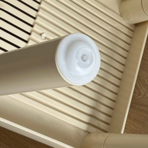 Chaise de salle à manger rétro-contemporaine avec dossier en maille ABS