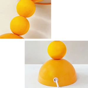 Lampe de table rétro contemporaine en forme de champignon