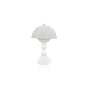 Lampe de table rétro contemporaine en forme de champignon