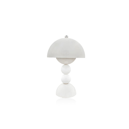 Lampe de table rétro contemporaine en forme de champignon