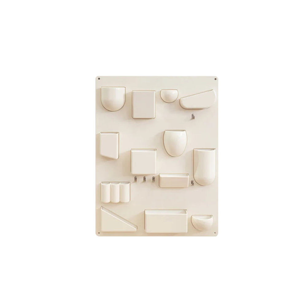 Retro Wall Mount Colored Storage Organizer Rack