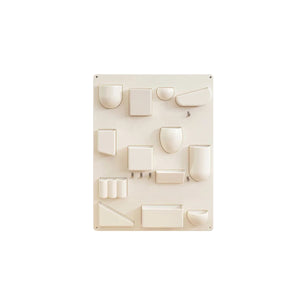 Farbiges Aufbewahrungsregal zur Wandmontage im Retro-Stil