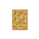 Retro Wall Mount Colored Storage Organizer Rack