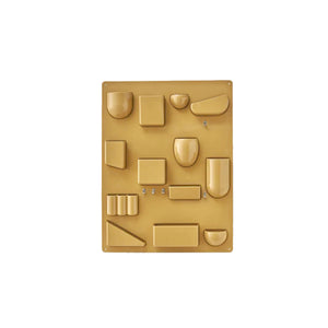 Farbiges Aufbewahrungsregal zur Wandmontage im Retro-Stil