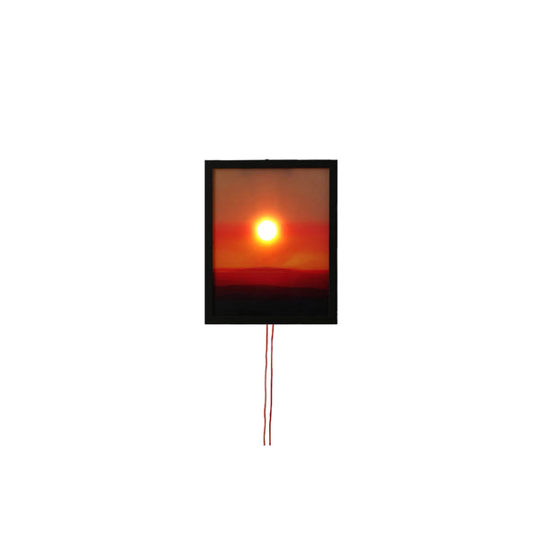 Rising and Falling Sun Wall Lamp