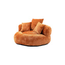 Round Chenille Lazy Bean Bag Couch