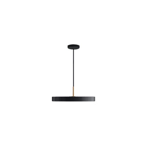 Plafonnier suspendu à plaque ronde avec télécommande