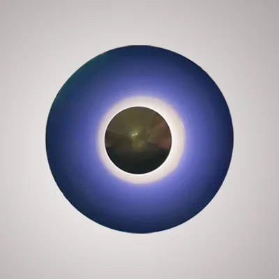 Minimalist Chrome UFO Wall Lamp