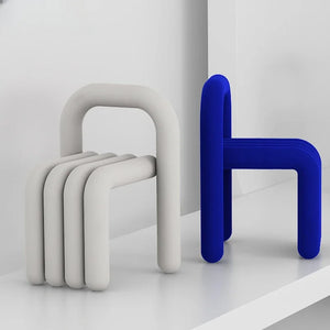 Nordic Design Fabric Pipe Couch Chair