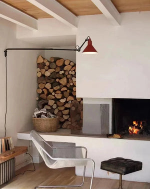 Applique murale à bras rotatif de conception industrielle