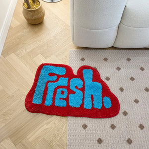 "Fresh" Hand-Crafted Rug