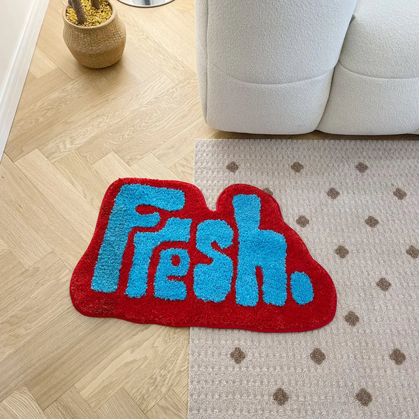 "Fresh" Hand-Crafted Rug