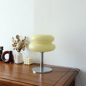 Macaron Glass Retro-Contemporary Dimming Lamp