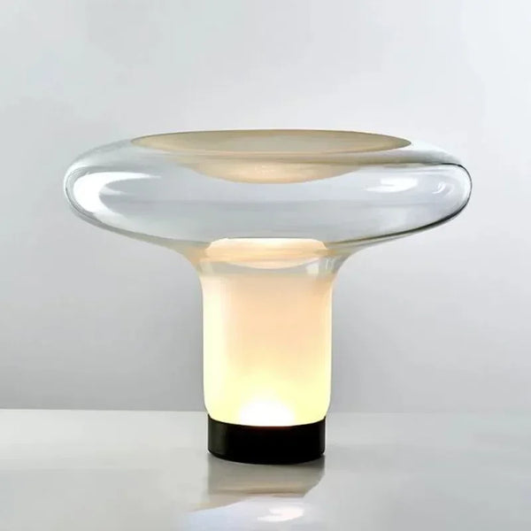 Carl Lighting Glass Mushroom Table Lamp