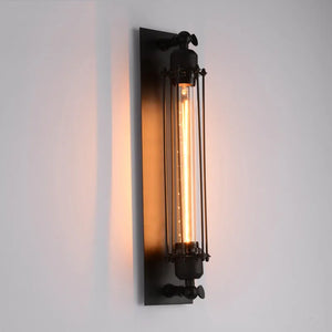 Retro Industrial Lantern Wall Lamp