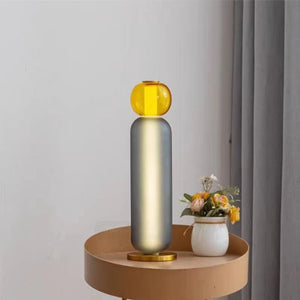 Nordic Colored Glass Table Lamp