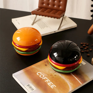 CMYD Burger Ceramic Ashtray