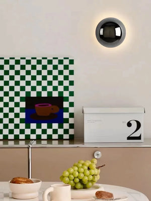 Nordichome Minimalist Metal Dome Wall Lamp