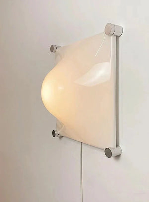 Italian Acrylic Bolla Vintage Wall Lamp