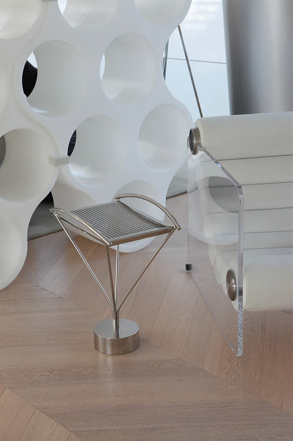 Studio Lima Studio Lima Stainless Steel Arc Side Table