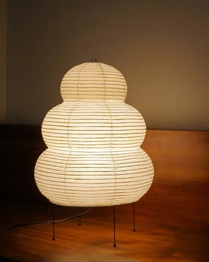 Yū Tokyo Japanese Wabi-Sabi Style Curvy Floor Lantern Lamp
