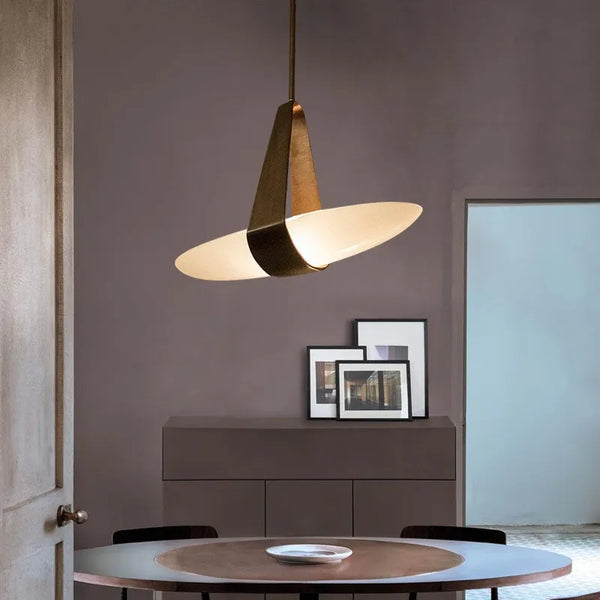 Nordichome Leather Strap Floating Chandelier