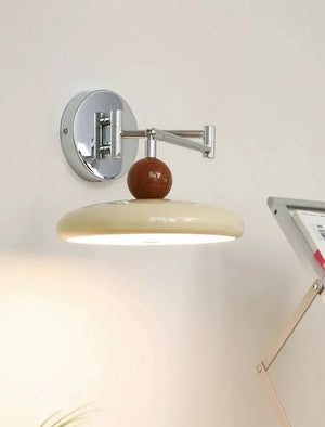 Nordic Retro Ball Top Folding Wall Plug & Fixture Lamp