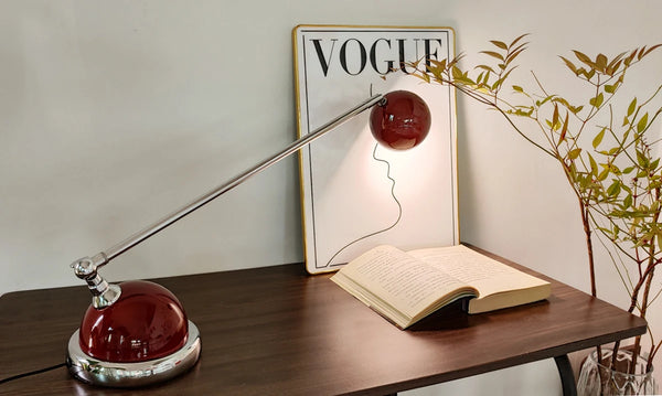 Haus Theory Retro Rotating BallMinimalist Table Lamp